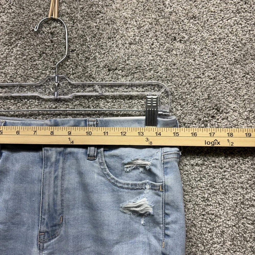 American Eagle Jeans Womens 6 29x29 Curvy High Rise Jegging Distressed Denim NWT